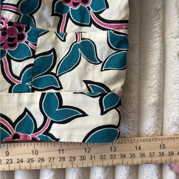 Margaret Top in Vines Medium Ivory DIANE VON FURSTENBERG DVF - Picture 6 of 8